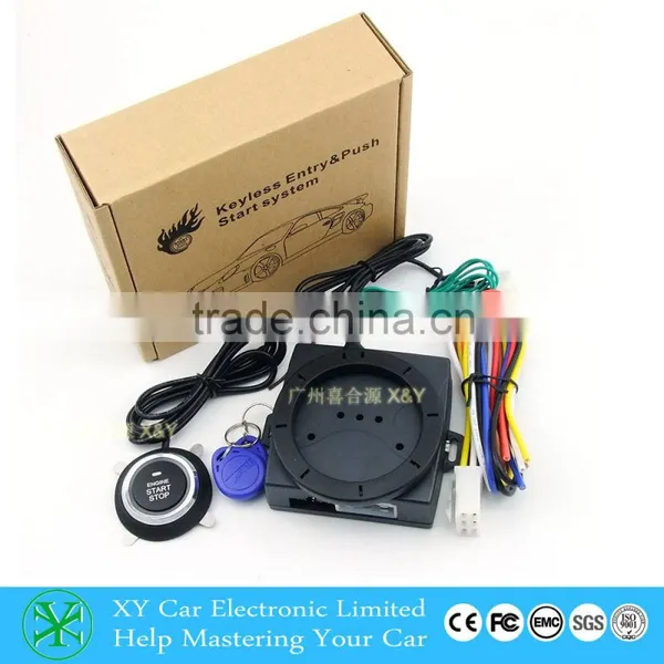 One Way Car Alarm System Start/stop Engine System XY-902