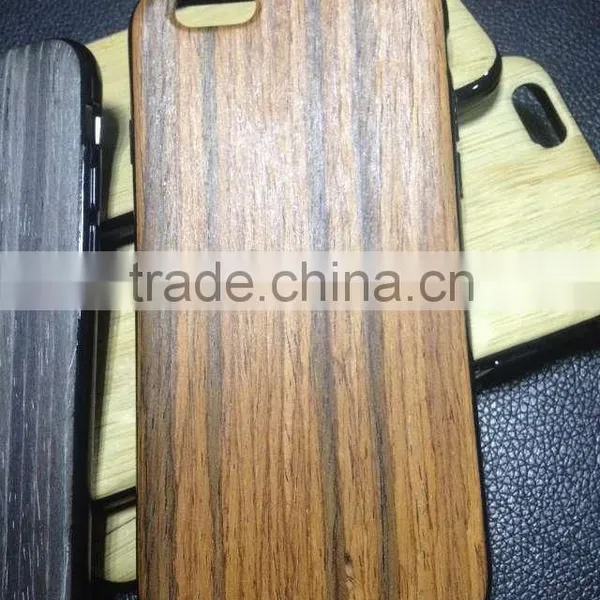 Best Selling Wood Grain Sticker Phone Case Without Logo for IPhone 6s photo-3