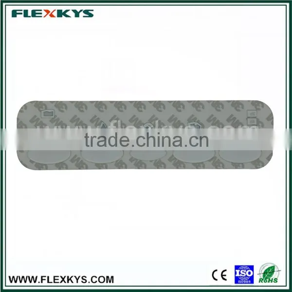 New Design Glossy Membrane Panel Label With Embossed Keys for Household Appliances photo-2