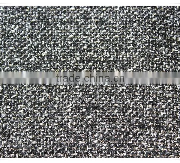 Wholesale Gold Metallic Woven Jacquard Wool Fabric, Woven Dress Fabric for Girls photo-2