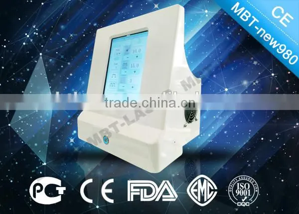 2016 Beijing New Product 30W Diode Laser 980nm Vascular Vein Stopper Spider Vein / Laser Vascular Removal Machine photo-2