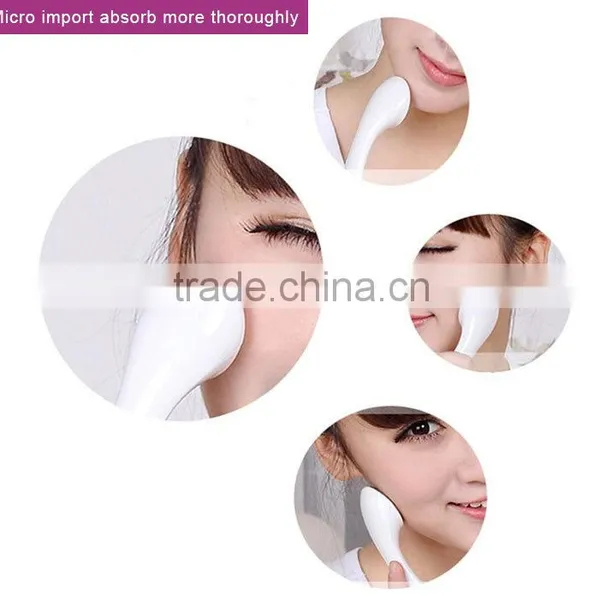 Handheld Ion Current Led Light Micro Current Face Lifting Iontophoresis Vibration Massage photo-2