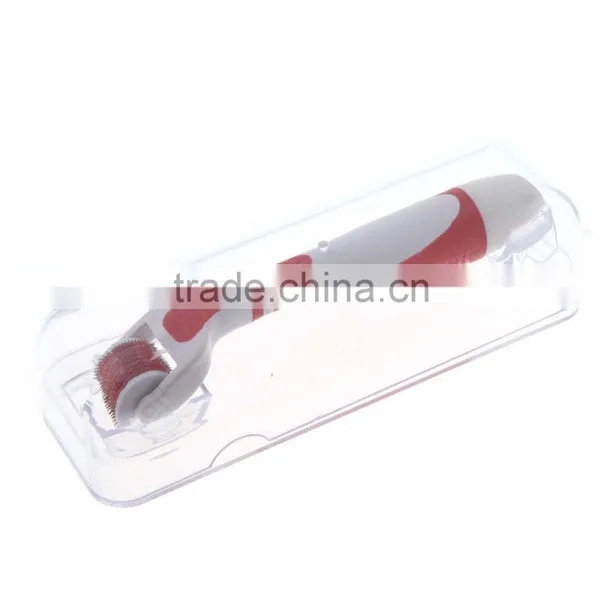 Manufacturer 540 Needles 4 Colors Replaceable Heads Led Vibration Derma Roller photo-2