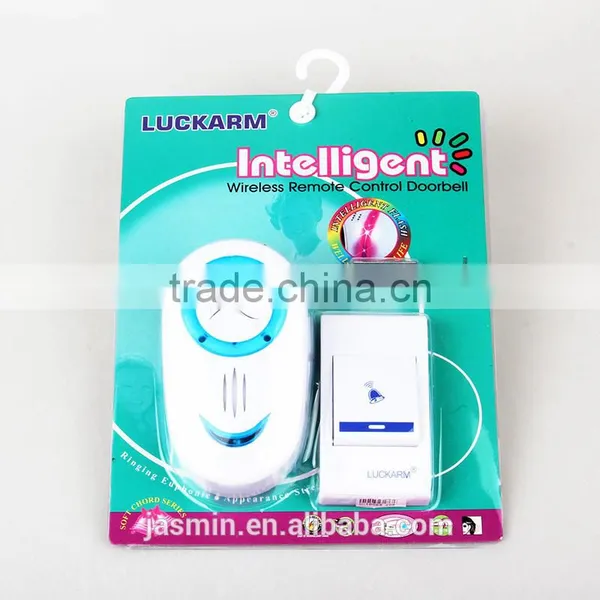 2016 New Hot Sale Remote Control BS Standard Plug in Door Bells Two Coner Plug Wireless Remote Control Doorbell for European photo-3