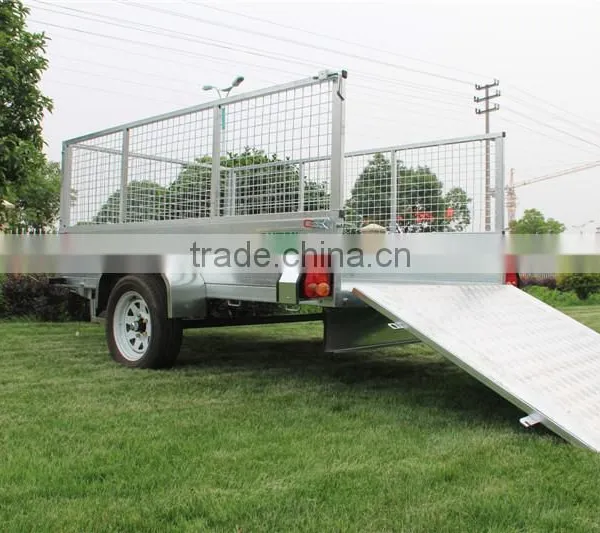 8x5 Galvanised Caged Trailer photo-4