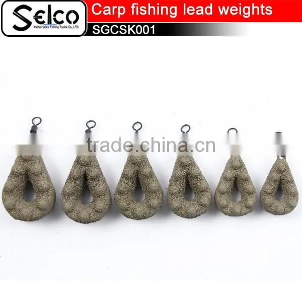 Various Weights Carp Fishing Lead Weights Coated Gripper Carp Lead Sinkers photo-2