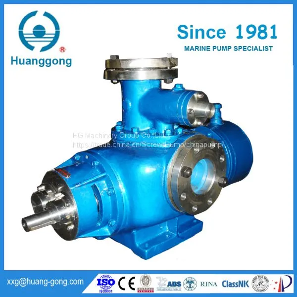 Residual Oil Pump LO Pump Stripping Pump Rotory Pump Positive Displacement Pump Cargo Oil Transfer Twin Screw Pump photo-2