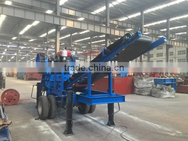 Mobile Crusher Plant for Sale,Stone Mobile Crusher Price,portable Small Stone Crusher photo-4
