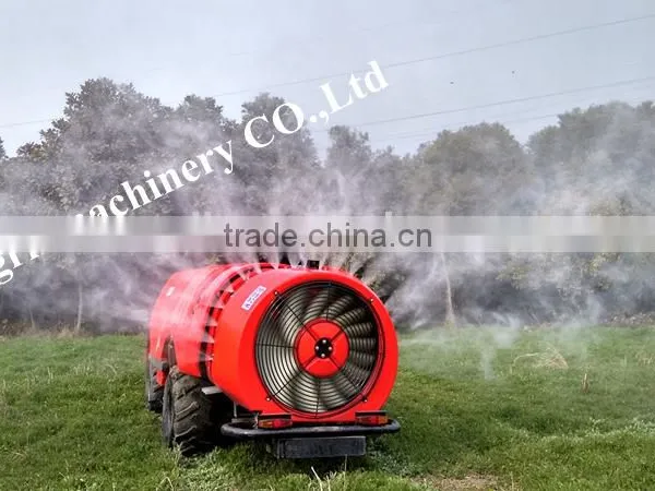 Self Propelled Garden Orchard Vineyard High Press Boom Tank Air Blast Sprayer Vehicle 1000L With Itlay Pump and A/c Cabin photo-6
