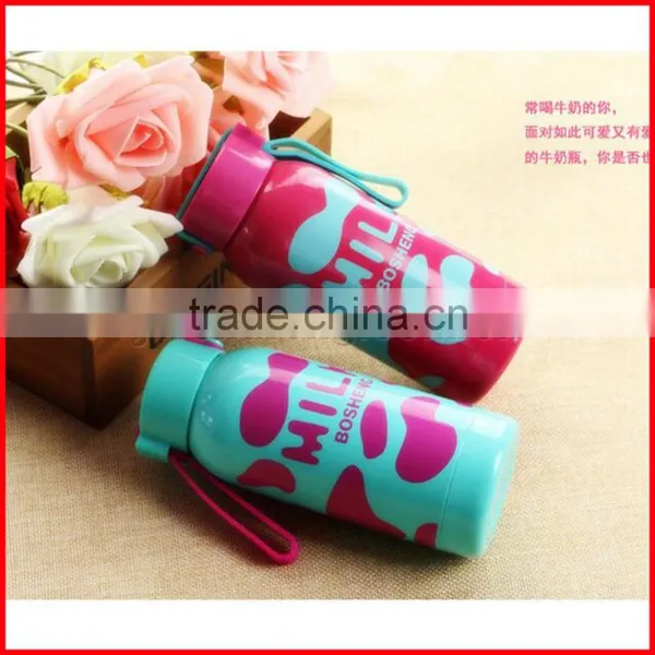 Factory Sale Cute Dairy Cow Stainless Steel Thermos Child Bottle Vacuum Flask For Kids photo-3