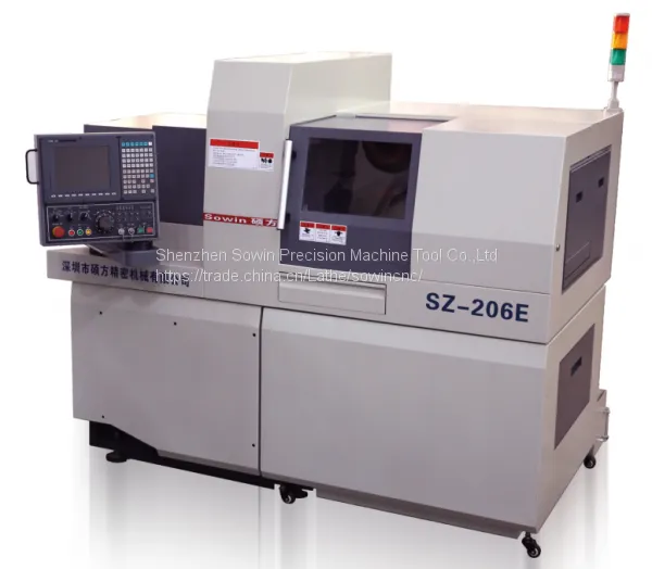 SZ-125E Dual Spindles Swiss Type Automatic Lathe Sliding Head Lathe