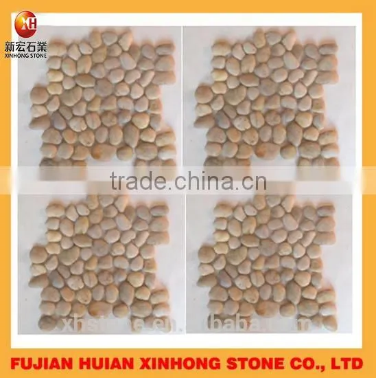 Top Product! Natural Yellow Pebble Stone Glow in the Dark photo-2