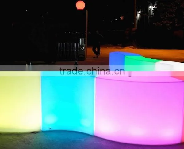 Led Bar Furniture,led Plastic Color Changing Table photo-6