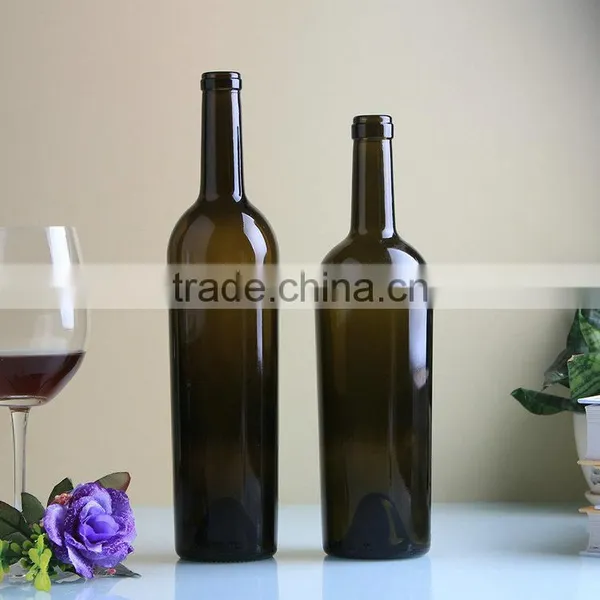Factory Sale Top Quality Frosted Hot Sale Manufacture Glass Bottles for Wine photo-3