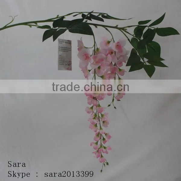 Factory Price Purple Wisteria Flowers Branch,wisteria Flowers photo-3