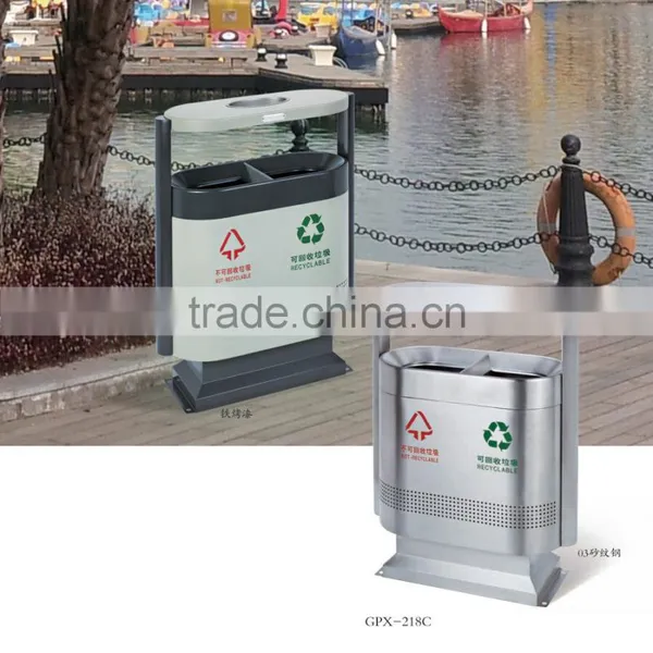Outdoor Trash Bin for Hotel Garden Park Hospital Airport School photo-3