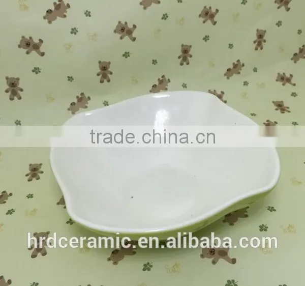 Stocked New Style Ceramic Cupcake Tray Food Dishes / Salad Bowl photo-3