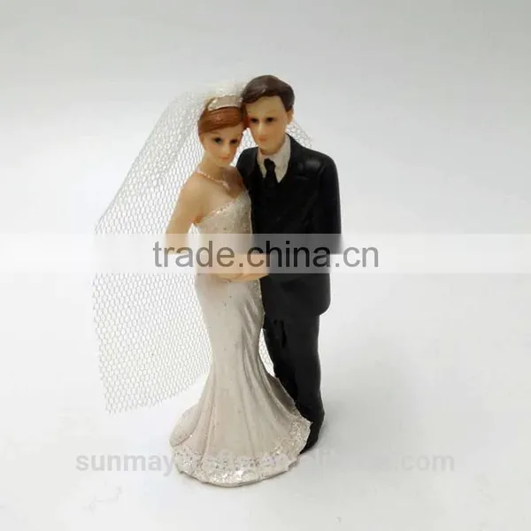 Wholesale Custom Cheap Polyresin Wedding Gift Statues for Sale photo-5