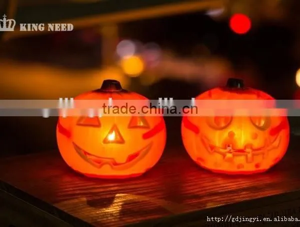 Artificial LED Plastic Pumpkin Lighting for Halloween Decorations photo-6