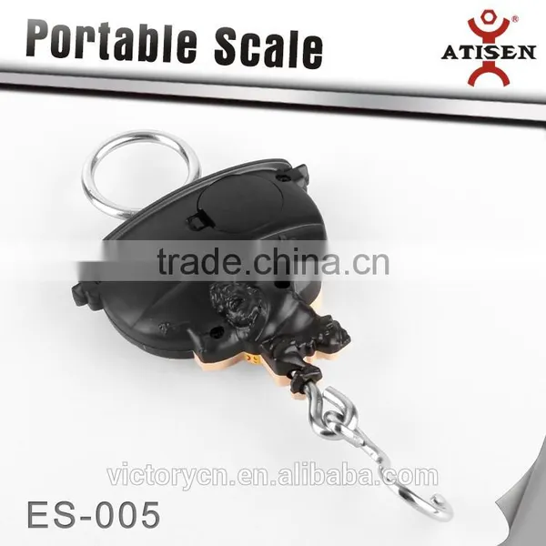 Mini Portable Hanging Electronic Digital Cartoon Luggage Weighing Scale 40kg photo-2