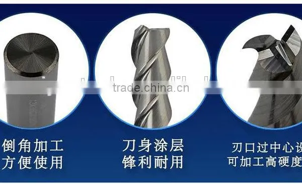 4x6x11x55mm 3 Flute HSS & Aluminium End Mill Cutter CNC Bit Hard End Milling Cutter CNC Milling CNC Tool Drill Bit photo-4
