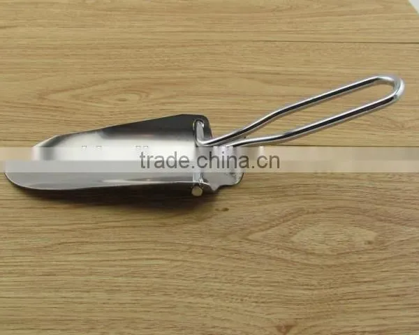 Protable Camping Survival Folding Stainless Steel Shovel With Carry Bag photo-6