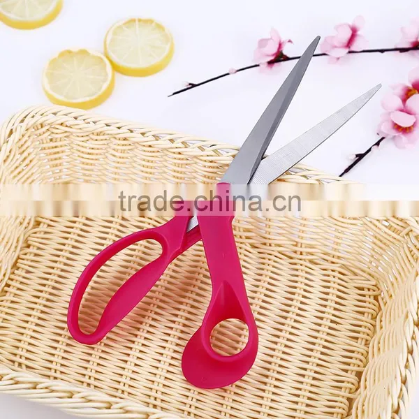 Colorful Fashional PP Handle Stainless Steel High Quality Tailor Scissors photo-5