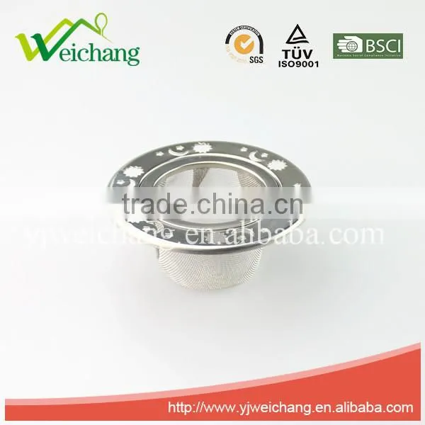 WCZ120 Good Quality Hot Sale Stainless Steel Mesh Tea Tools Tea Strainer Tea Infuser Rust Resistant photo-4