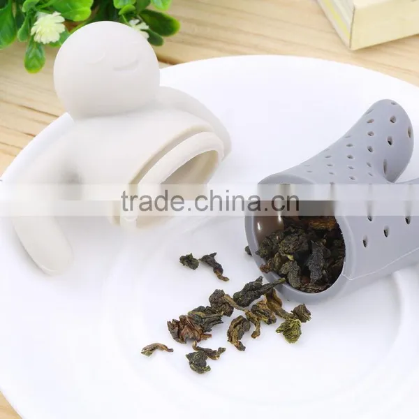 Unique Cute Tea Strainer, Silicone Tea Infuser Filter Teapot Teabags for Tea & Coffee Drinkware Free Shipping photo-4