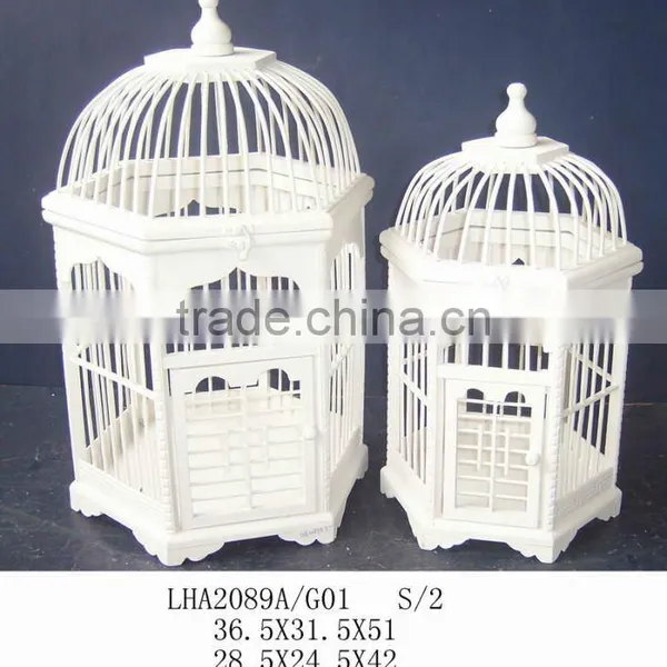 Wooden Bird Cage