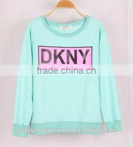 6 Colors Fluorescence Letter Print Hoodies Women Loose Sweatshirts Tracksuits photo-6