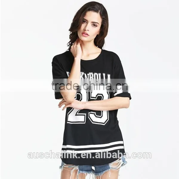 Outdoor Wholesale Overseas Women Baseball t Shirts Customized photo-2