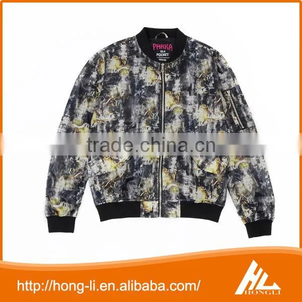 Creative Customized Nylon Fabric Colorful Windproof Zipper Cycling Jacket