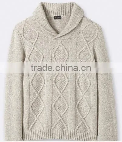 High Quality Men's Sweater With Shawl Collar (BKNM23) photo-2