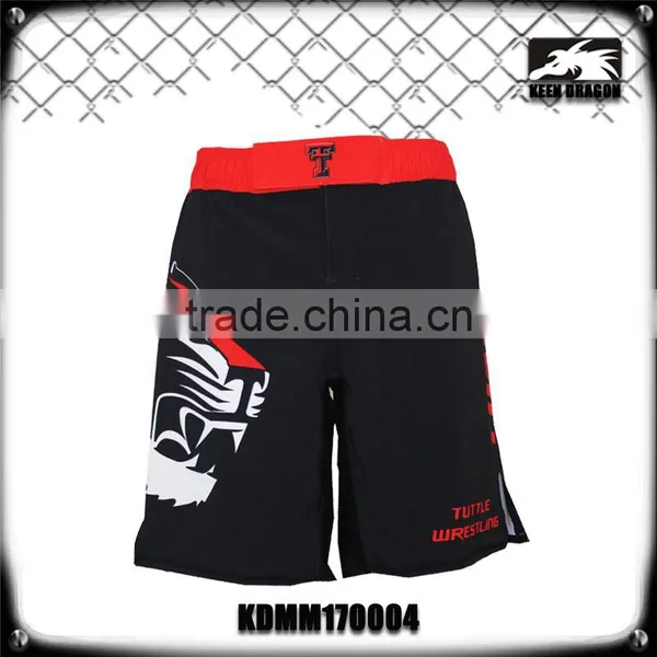 BJJ Tiger Print Custom Design Mma Shorts With Heavy Material photo-2
