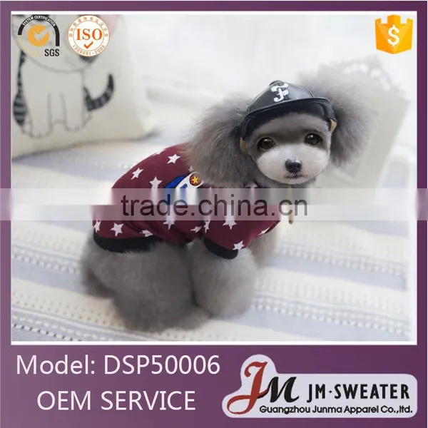 High Quality Knitted Pattern Design Pet Dog Cloth For Dog Puppy T-shirt photo-3