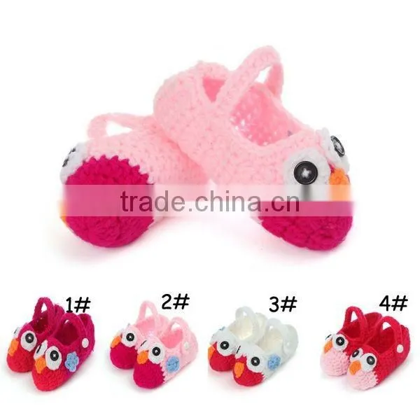 Cartoon Owl Style Shoes Design for Baby Crochet photo-5