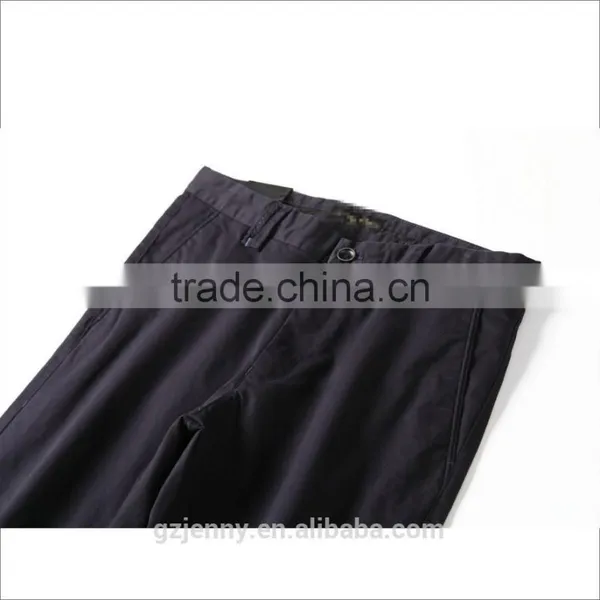 OEM Fashion Style Khaki Men Pants 100% Cotton Twill Slim Chinos Pants Men photo-3