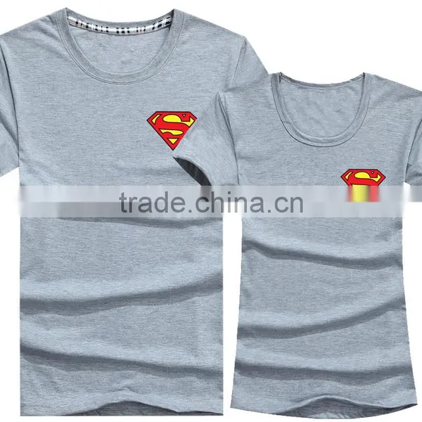 2016 Top Fashion Black Print Couple T-Shirt photo-3