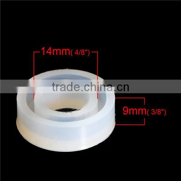 High Quality Finger Ring White Silicone Resin Mold photo-2