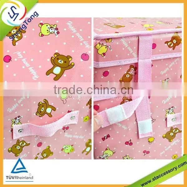 Big Middle Small Waterproof Coating Folding Storage Box photo-5
