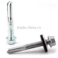Made in Taiwan Steel Stainless Steel Copper TRIM OVAL HEAD PHIL WITH SPECIAL WASHERSELF DRILLING SCREW photo-6