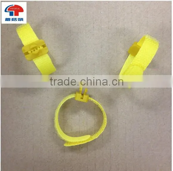 Super Quality 100% Nylon Colourful OEM&ODM Strap Logo Printed Customized Hook and Loop Cable Tie With Fashionable Design photo-4