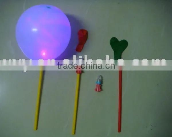 LED LIGHT BALLOON WITH STICK/ LED BALLOON