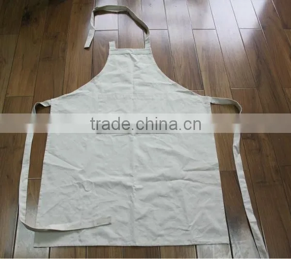 100% Cotton Ecru Apron