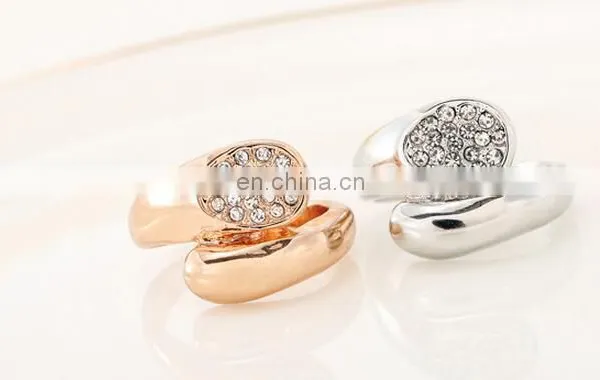 2017 New Arrival Luxury Wedding Rings Jewelry Geometry Shape CZ Ring Feminino Bijoux photo-4