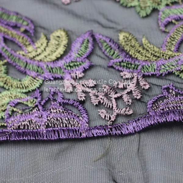 View Larger Image China Factory Direct Flower Patch Mesh Lace Fabric for Girl Dress. photo-3