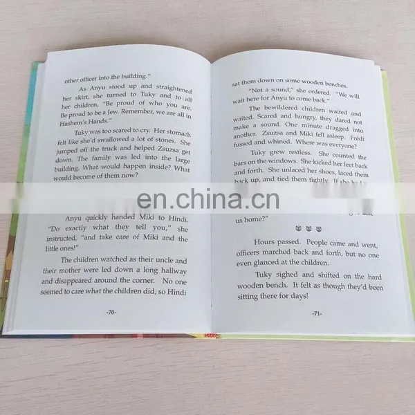 Factory Price Wholesale Colorful White Paper Hardcover Book Printing With Perfect Binding photo-3