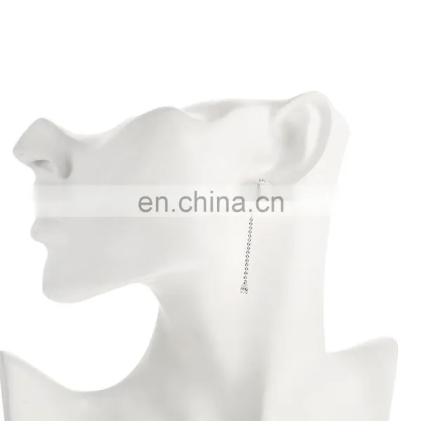 Silvering Crystal Pendant Newly Designs Earrings for Women With High Quality Picture photo-4