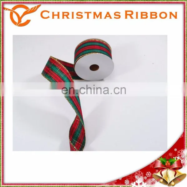 Vertical Stripes In Multiple Colors Ribbon Christmas Lace photo-5